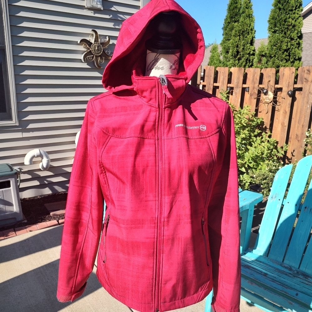 Free Country Small Winter Hooded Coat!